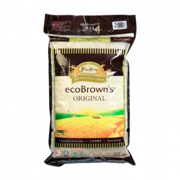 EcoBrown's Unpolished Brown Rice - Original 5kg