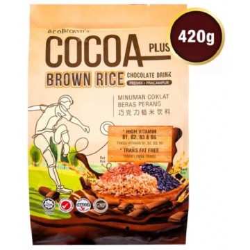 Ecobrown's Wholegrain Rice Beverage (Cocoa Plus)
